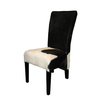 Dining room chair made of real cowhide