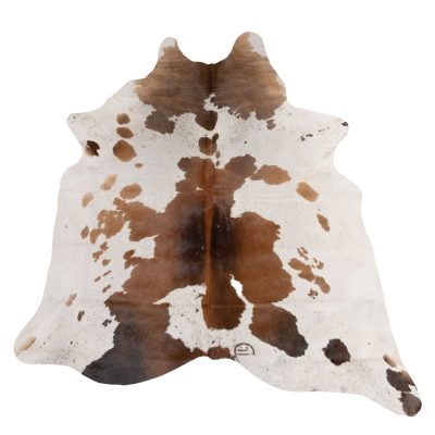 Cowhide red brown white