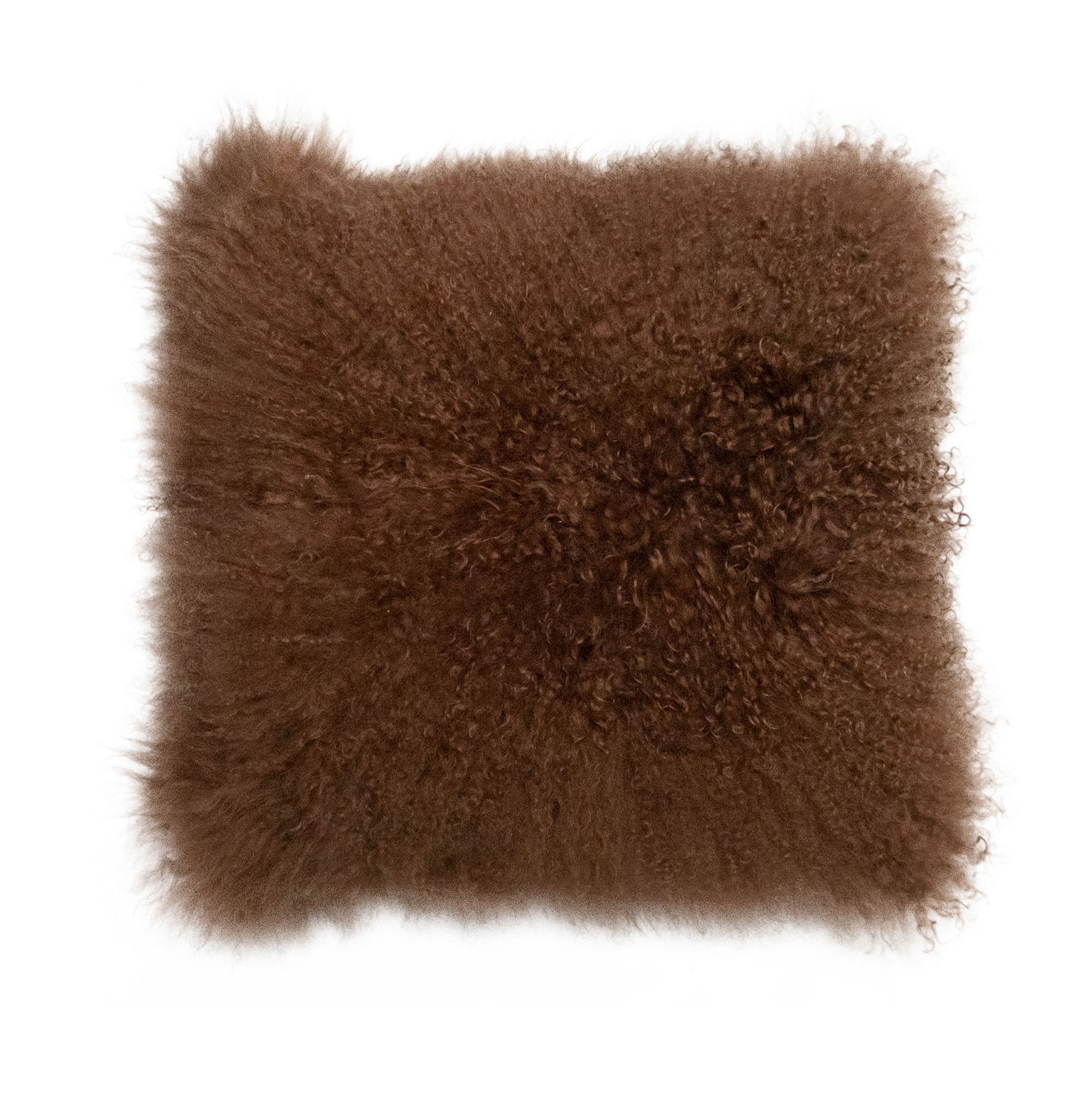 Tibetan sheepskin cushion camel | Dutchskins