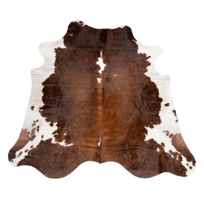 Cowhide red white