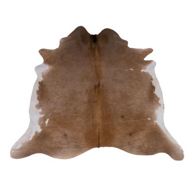 Cowhide / cow cover golden brown